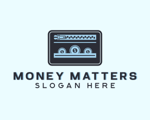 Coin Savings Wallet logo design