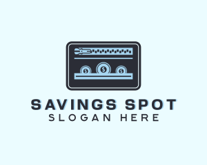 Coin Savings Wallet logo design