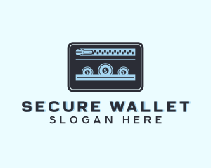 Coin Savings Wallet logo design