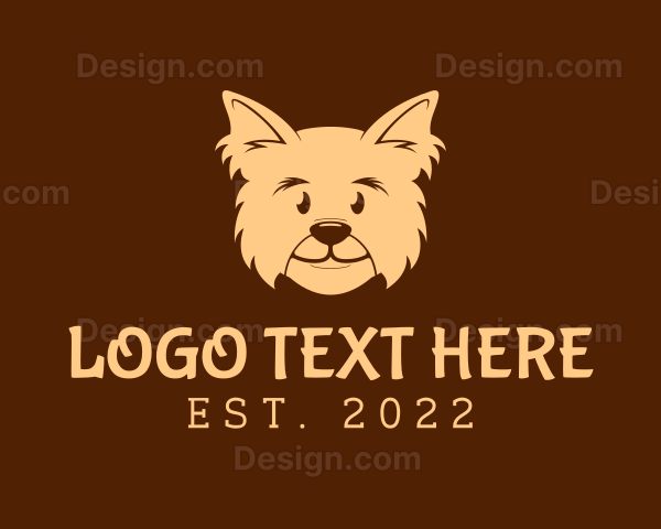 Puppy Pet Animal Shelter Logo