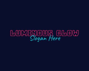 Bright Neon Gaming logo design