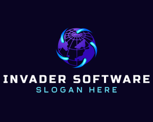 Globe Tech Software logo design