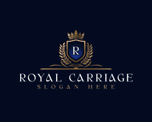 Royal Crown Shield logo design