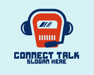 Tech Robot Talk logo design