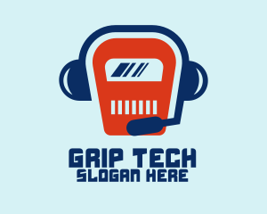 Tech Robot Talk logo design