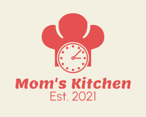 Chef Kitchen Timer logo design