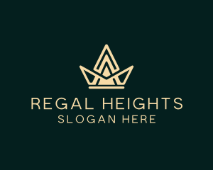 Majestic Regal Crown logo design