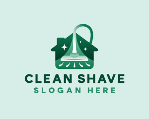 Home Vacuum Cleaning logo design