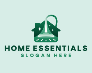 Home Vacuum Cleaning logo design