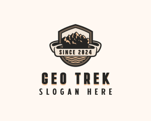 Adventure Mountain Trek logo design