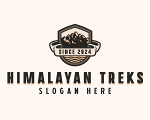 Adventure Mountain Trek logo design