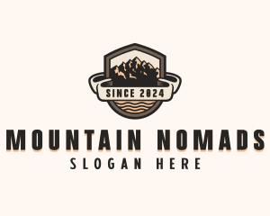 Adventure Mountain Trek logo design