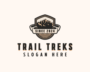 Adventure Mountain Trek logo design