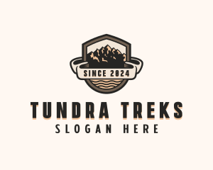 Adventure Mountain Trek logo design