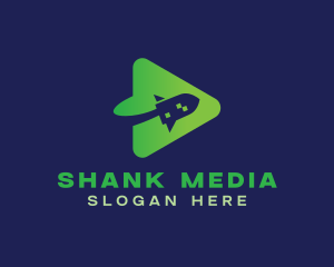 Rocket Media Player  logo design