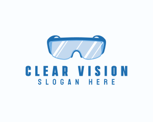 Safety Glasses Goggles logo design