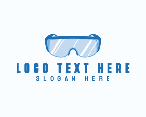 Safety - Construction Safety Glasses logo design