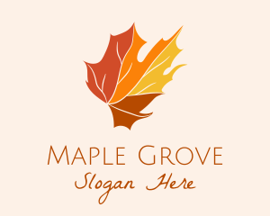 Fall Maple Leaf logo
