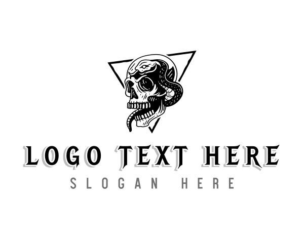 Horror logo example 1