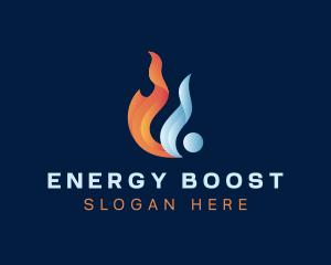 Liquid Fuel Flame logo