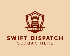 Freight Truck Shield  logo