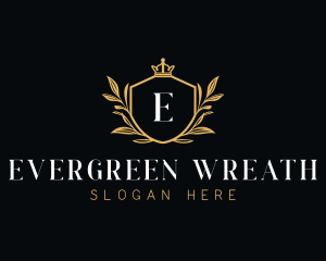 Elegant Shield Crest logo design