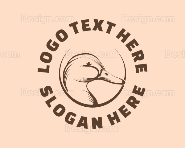 Avian Goose Poultry Logo