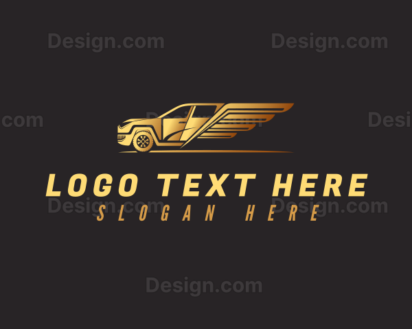 Luxury Automotive Car Wing Logo