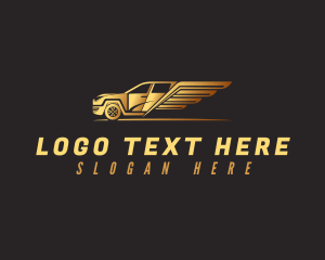 Luxury Automotive Wing Logo