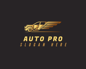 Luxury Automotive Car Wing logo