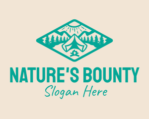 Summer Camp Nature Park logo design