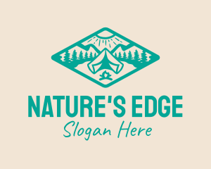 Summer Camp Nature Park logo design