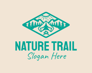 Summer Camp Nature Park logo design