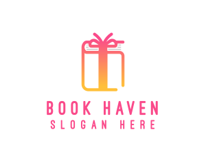 Book Gift Box logo design