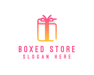 Book Gift Box logo design