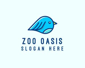 Bird Finch Zoo  logo design