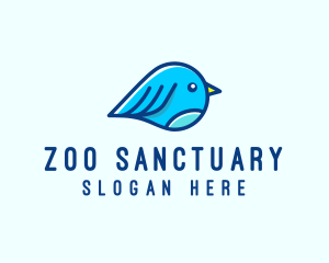 Bird Finch Zoo  logo design