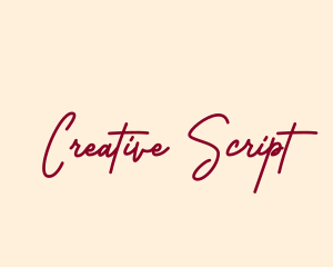 Beauty Script Apparel logo design