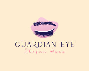 Beauty Eyelashes Makeup logo design