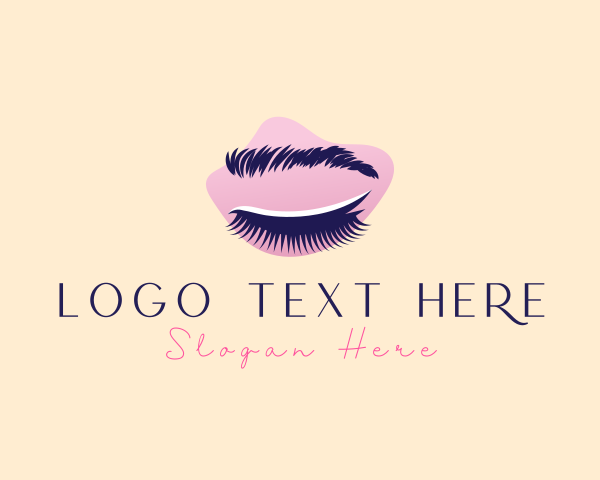 Glam logo example 1