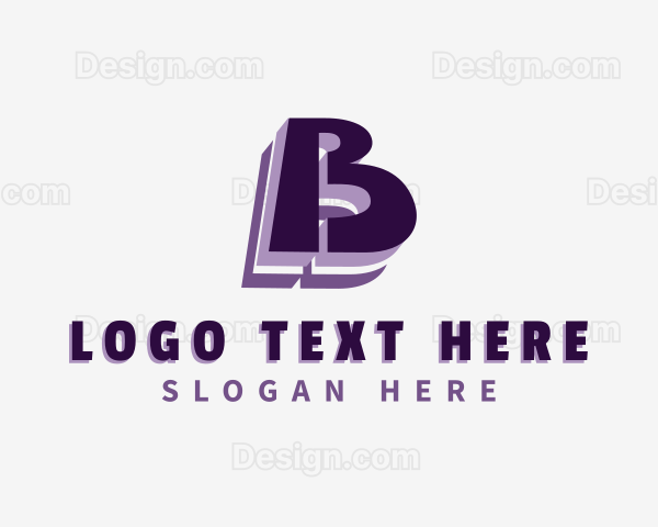 Generic Startup Business Letter B Logo