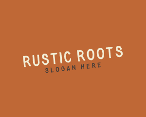 Rustic Business Firm logo design