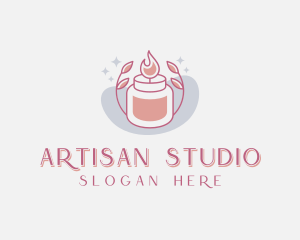 Handmade Scented Candle logo design