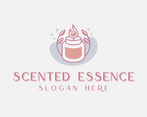 Handmade Scented Candle logo design