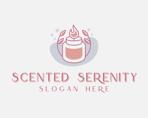 Handmade Scented Candle logo design