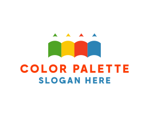 Color Pencil Books logo design