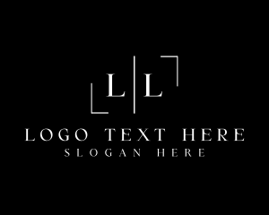 Professional Business Firm Letter Text logo