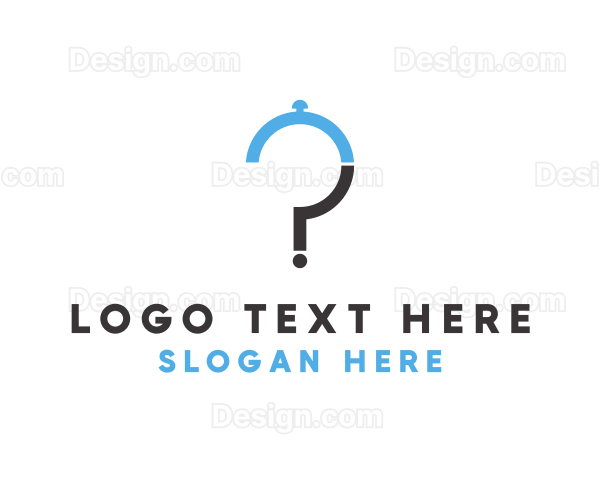 Cloche Question Mark Logo