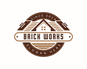 Masonry Paving Brick logo design