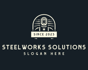 Metalwork Welder Mechanic logo design